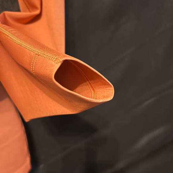 Outdoor Voices Leggings Womens Large Orange Performance Compression Training Gym - Picture 8 of 13